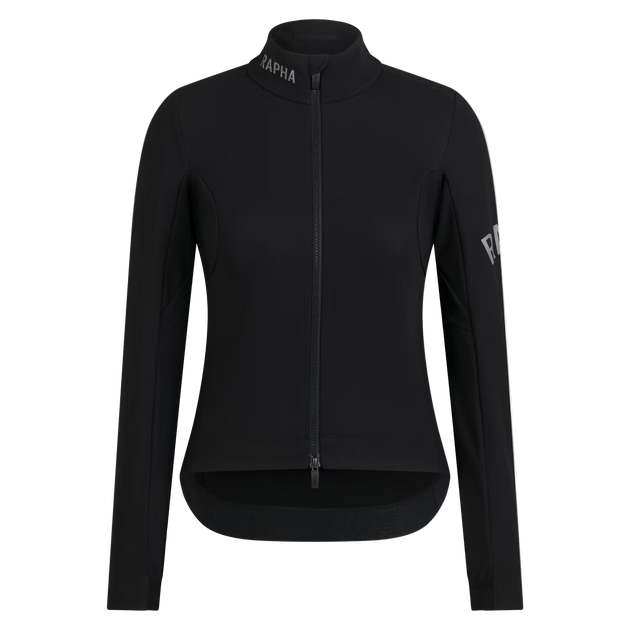 Rapha Pro Team Women's Shadow Winter Jacket Black/Silver
