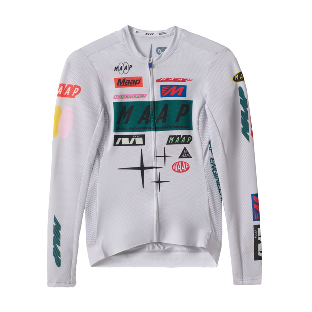 VAPORS All City Magazine × DPM ISSUE 24 MAAP Drome Pro Air Women's Longsleeve Jersey Icicle | Maats.cc