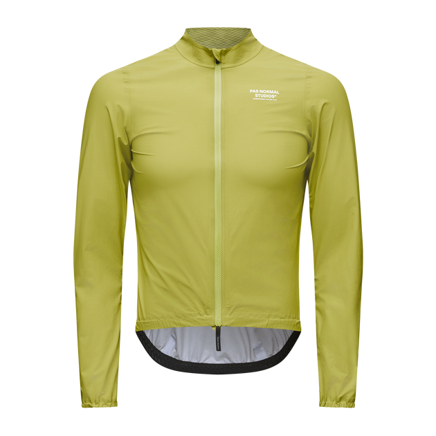 PNS Mechanism Men's Pertex Rain Jacket Moss Green | Maats.cc