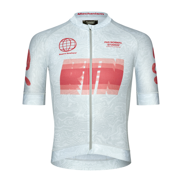 PNS Mechanism Logo Men's Jersey AOP RTN Light Aqua | Maats.cc
