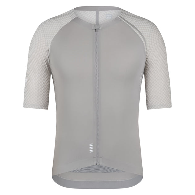 Rapha Men's Pro Team Aero Jersey IV Smoky Silver/White | Maats.cc