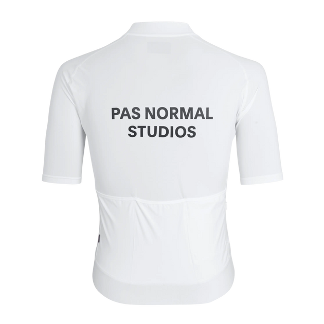 Pas Normal Studios Essential Jersey White | Maats Cycling Culture