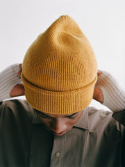 PNS Off-Race Heavy Knit Beanie Cinnamon