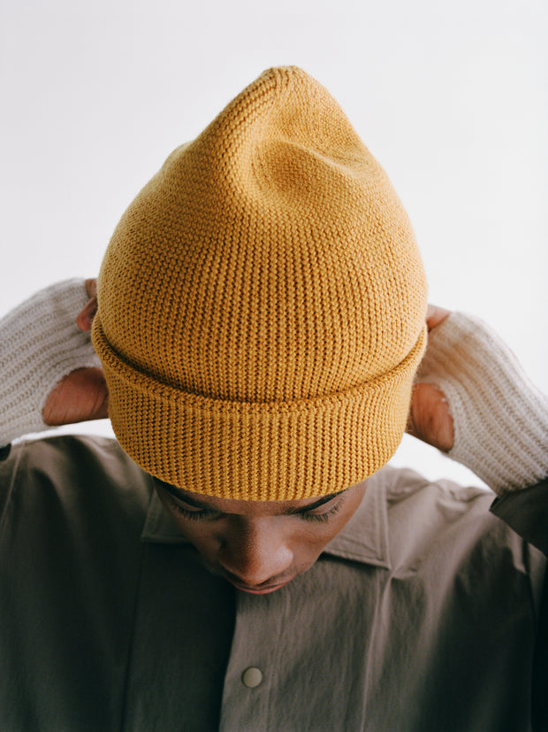 PNS Off-Race Heavy Knit Beanie Cinnamon