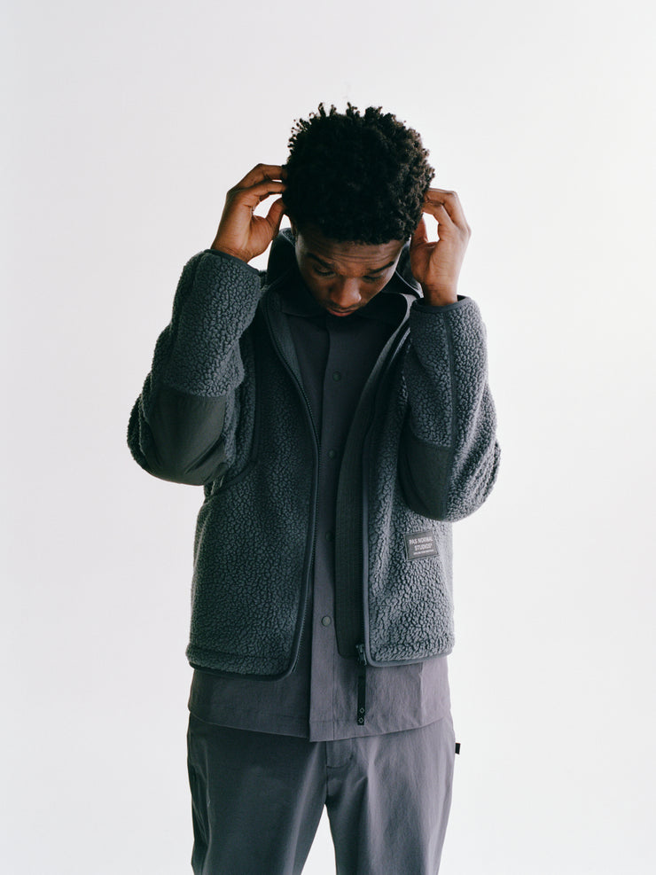 PNS Off-Race Pile Fleece Jacket Steel
