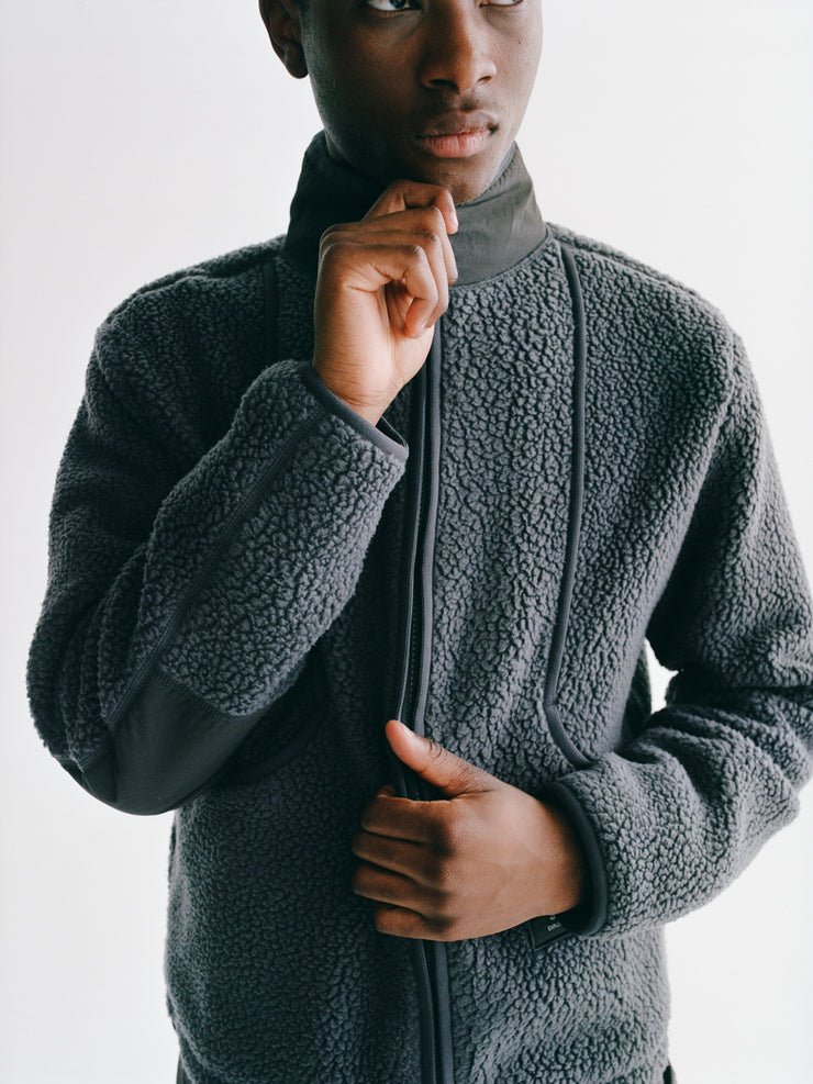 PNS Off-Race Pile Fleece Jacket Steel