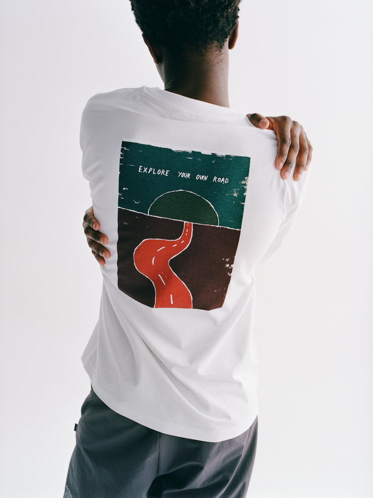 PNS Off-Race Graphic T-Shirt Maroon