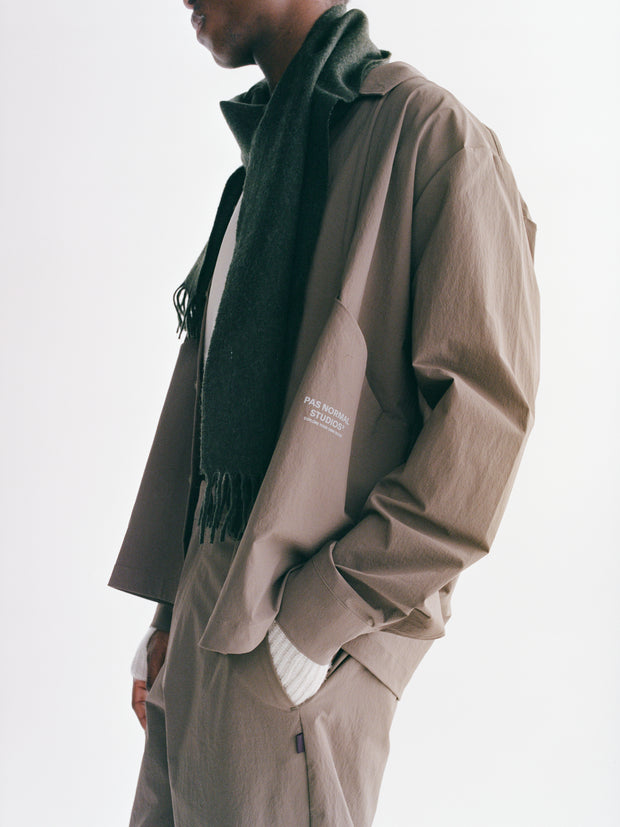 PNS Off-Race Tech Overshirt Ash Brown