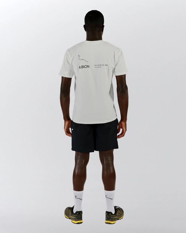 Albion Short Sleeve T-Shirt White