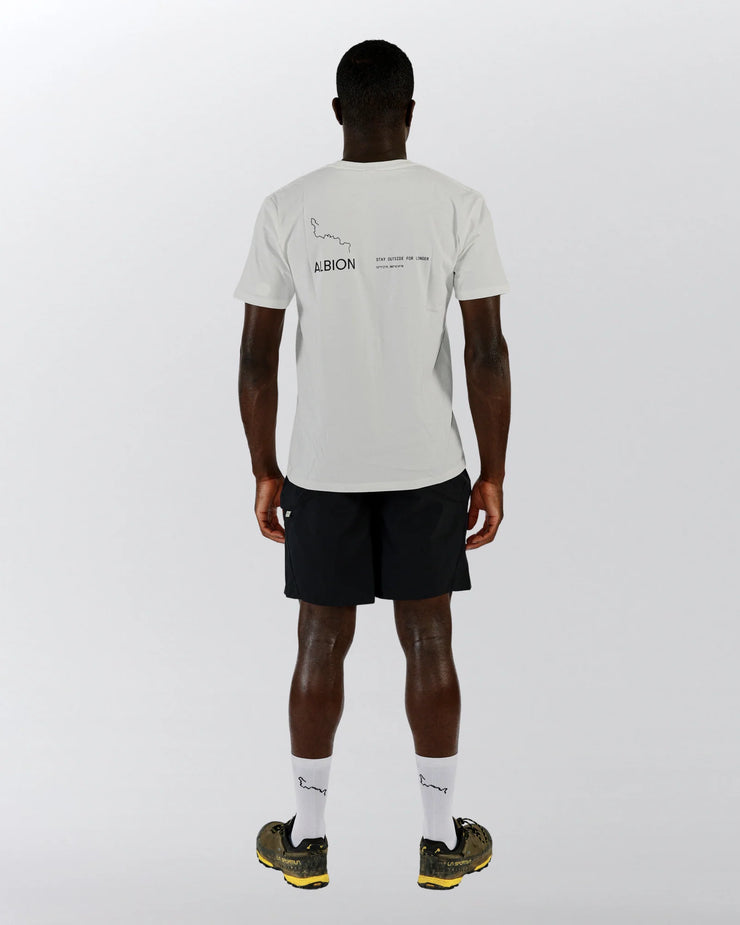 Albion Short Sleeve T-Shirt White
