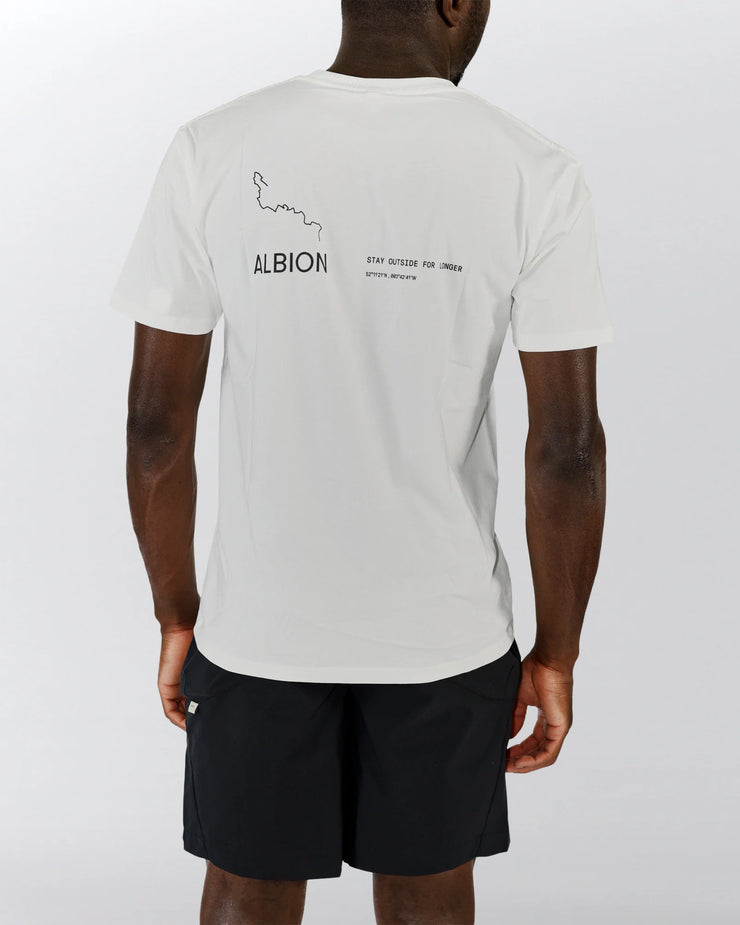 Albion Short Sleeve T-Shirt White