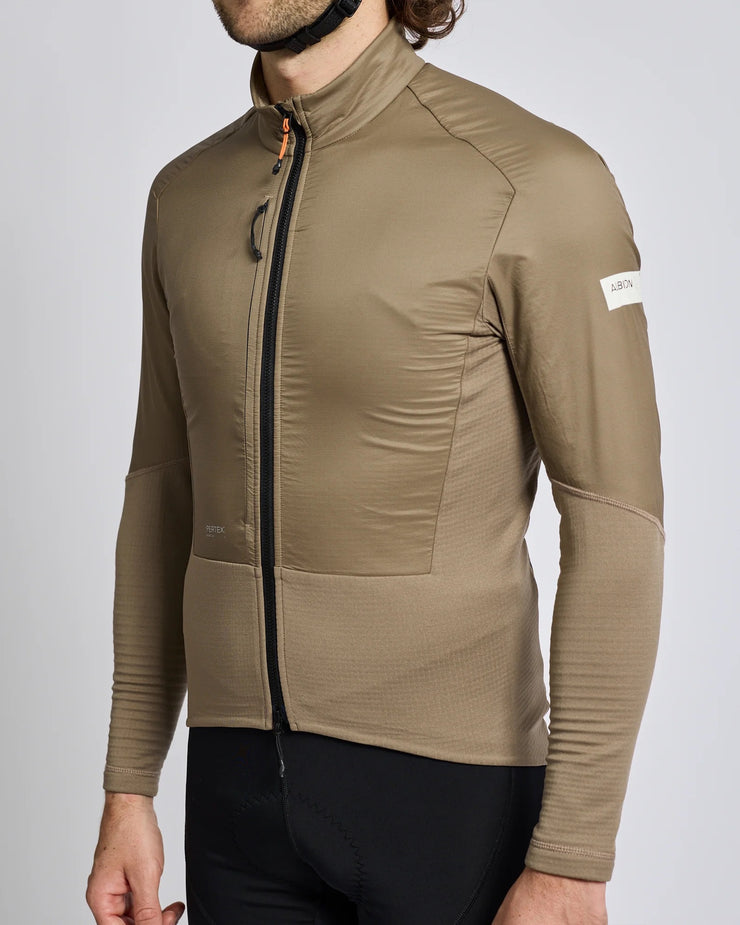 Albion Men's Thermal Wind Jersey Dark Sand