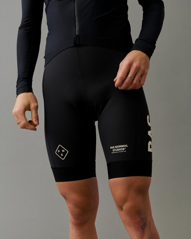 PAS Mechanism Men's Deep Winter Bib Shorts Black - Maats Cycling Culture