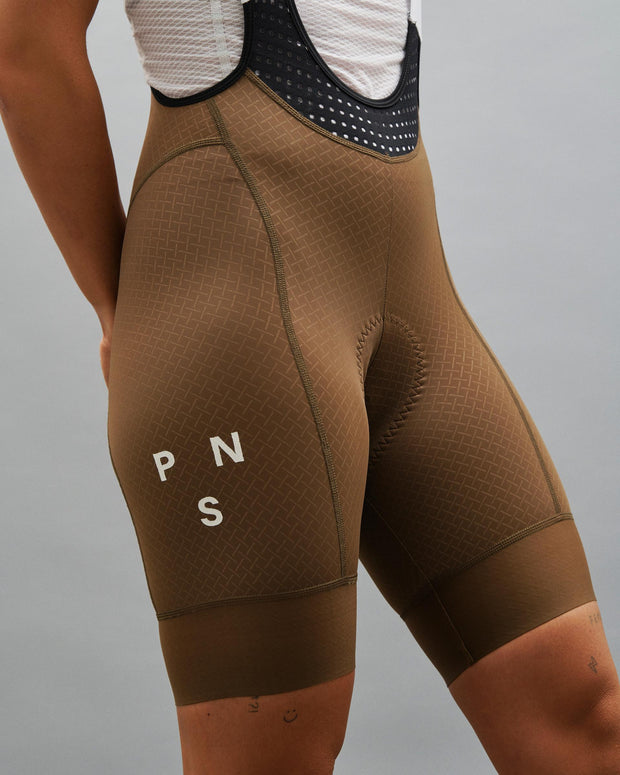 PNS Mechanism Women's Bib Shorts Brown