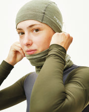 PNS Logo Merino Knit Beanie Earth