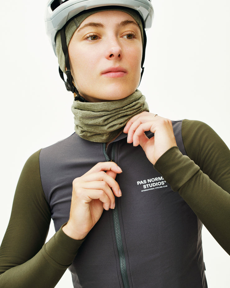 PNS Mechanism Women's Long Sleeve Jersey Steel/Dark Olive
