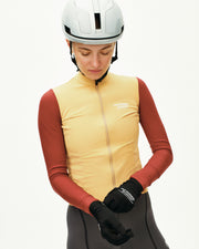 PNS Mechanism Women's Long Sleeve Jersey Camel/Maroon