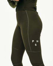 PNS Mechanism Women's Deep Winter Long Bibs Dark Olive