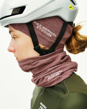 PNS Logo Merino Knit Necktube Maroon