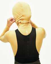PNS Women's Thermal Hooded Longsleeve Windproof Baselayer Camel/Maroon