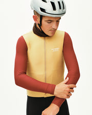 PNS Mechanism Men's Long Sleeve Jersey Camel/Maroon