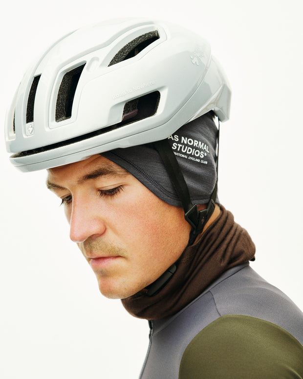 PNS Logo Merino Headband Steel