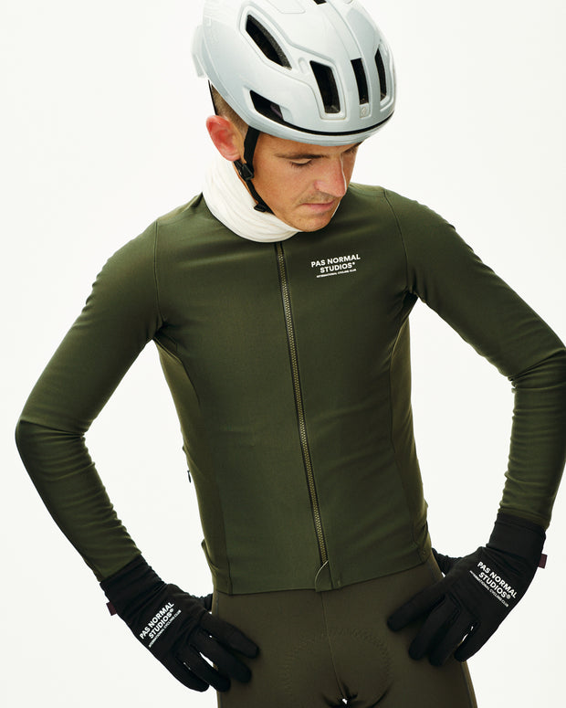 PNS Mechanism Men's Thermal Long Sleeve Jersey Dark Olive