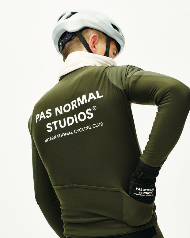 PNS Mechanism Men's Thermal Long Sleeve Jersey Dark Olive