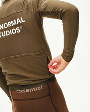 PNS Essential Men's Long Sleeve Jersey Ash Brown