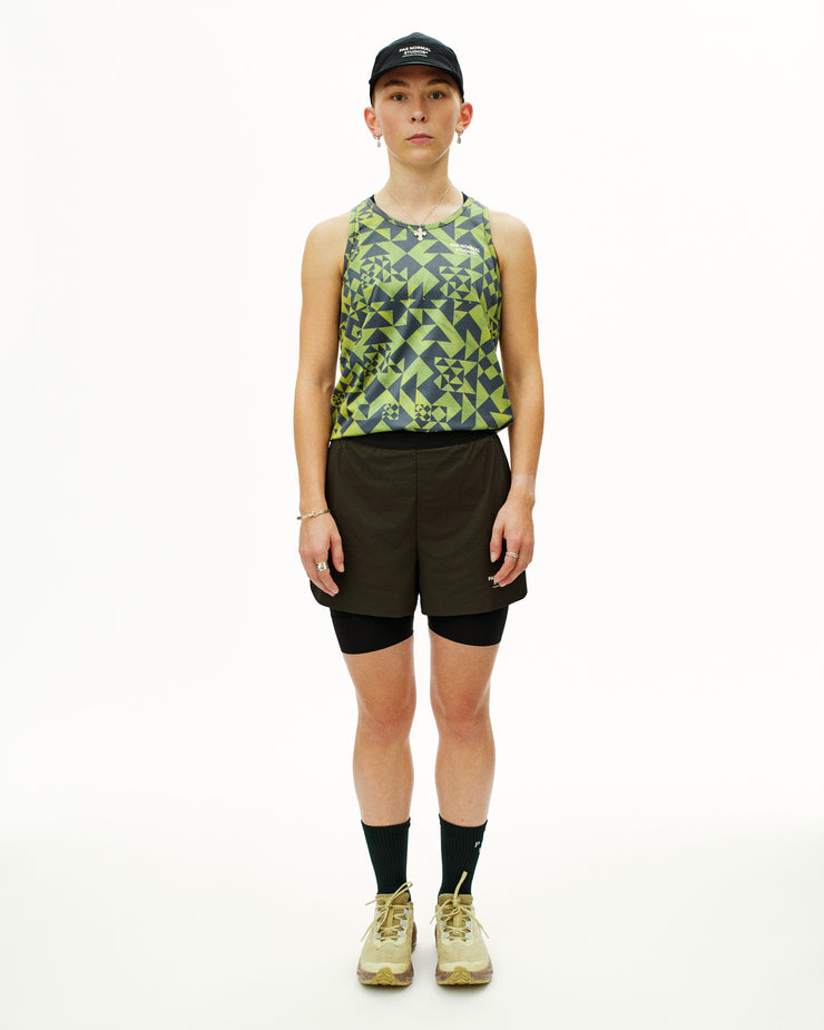 PNS Balance Women's Singlet Green Origami
