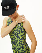 PNS Balance Women's Singlet Green Origami