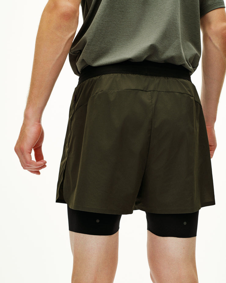 PNS Balance Men's 2-in-1 Shorts Dark Olive