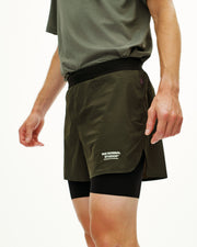 PNS Balance Men's 2-in-1 Shorts Dark Olive