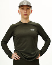 PNS Balance Women's Long Sleeve T-Shirt Dark Olive