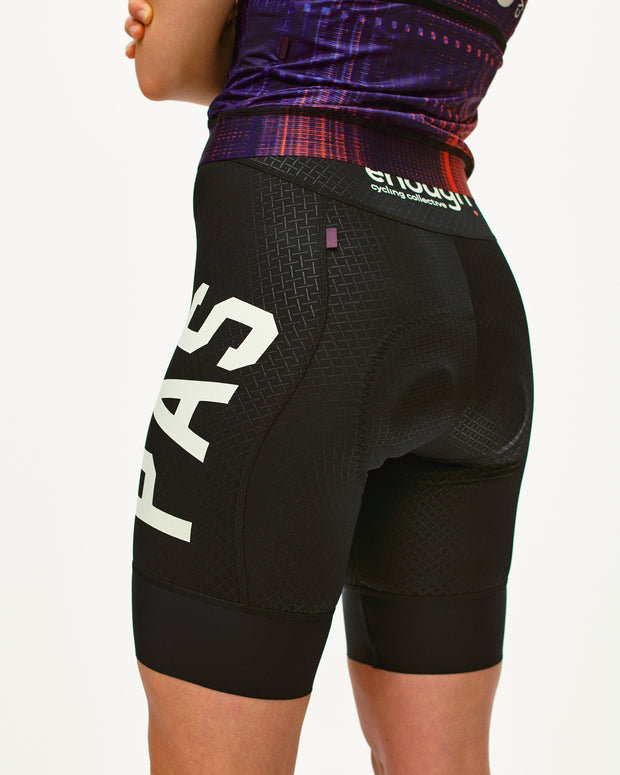 PNS x Enough Mechanism Women's Bib Shorts Black