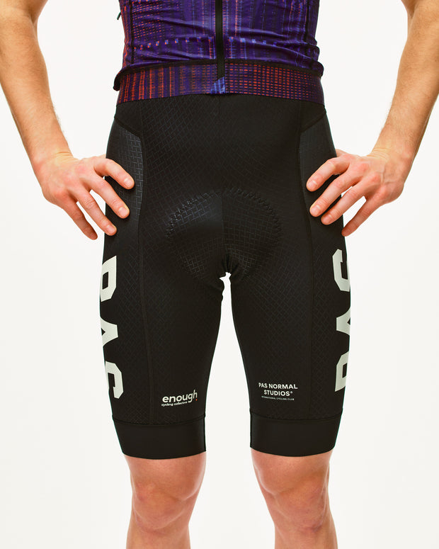 PNS x Enough Mechanism Men's Bib Shorts Black