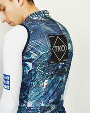 PNS T.K.O. Mechanism Men's Stow Away Gilet Human Error Blue