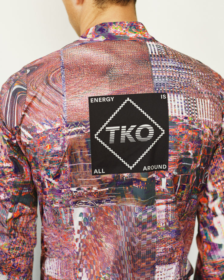 PNS T.K.O. Mechanism Men's Stow Away Jacket Human Error Pink