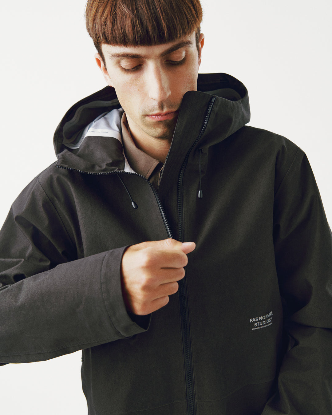 PNS Off-Race 3L Cotton Shell Jacket Dark Olive | Maats.cc – Maats.cc