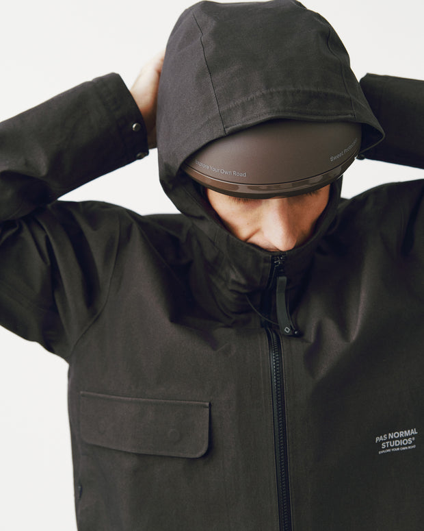PNS Off-Race 3L Cotton Shell Jacket Dark Olive