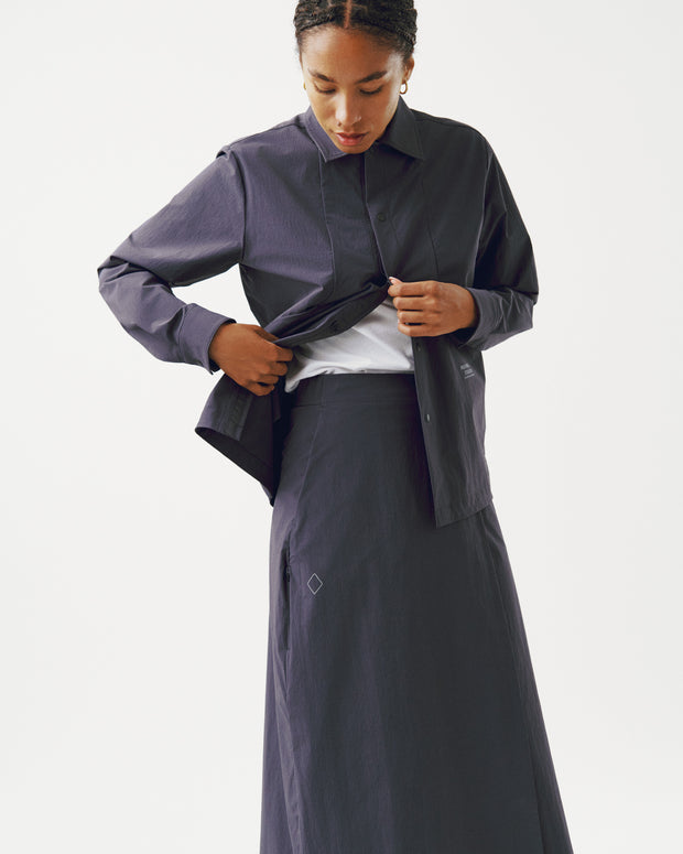 PNS Off-Race Women's Tech Skirt Steel