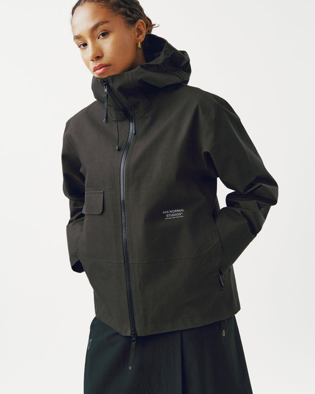 PNS Off-Race 3L Cotton Shell Jacket Dark Olive