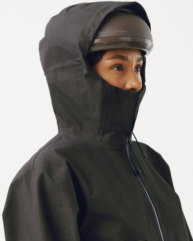 PNS Off-Race 3L Cotton Shell Jacket Dark Olive