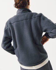 PNS Off-Race Women's Pile Fleece Jacket Steel