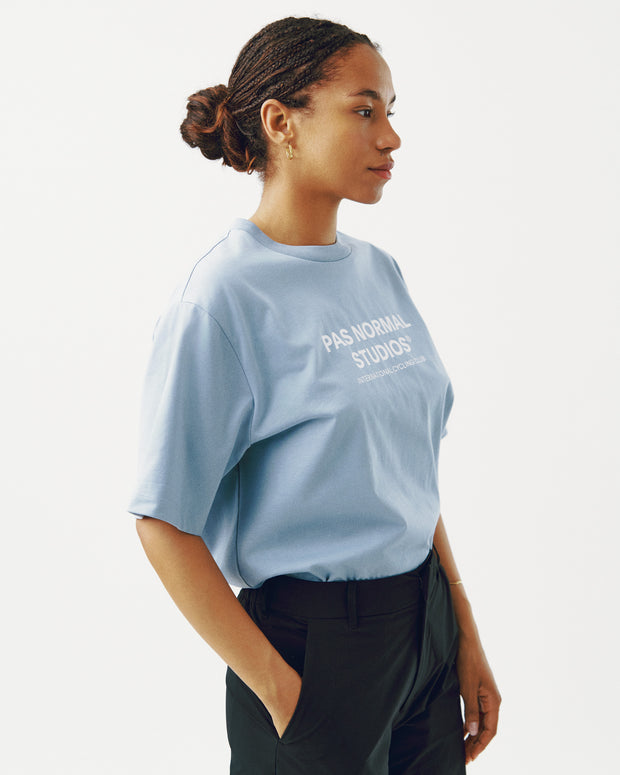 PNS Off-Race Logo T-Shirt Light Blue