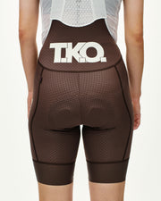 PNS T.K.O. Mechanism Women's Bib Shorts Dark Purple