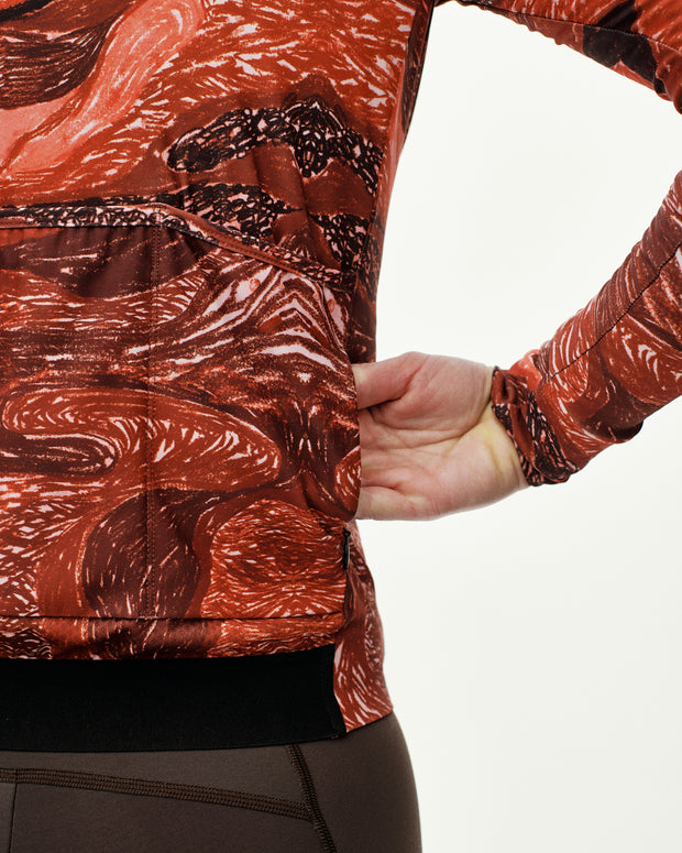 PNS T.K.O. Mechanism Women's Long Sleeve Jersey T.K.O. Red