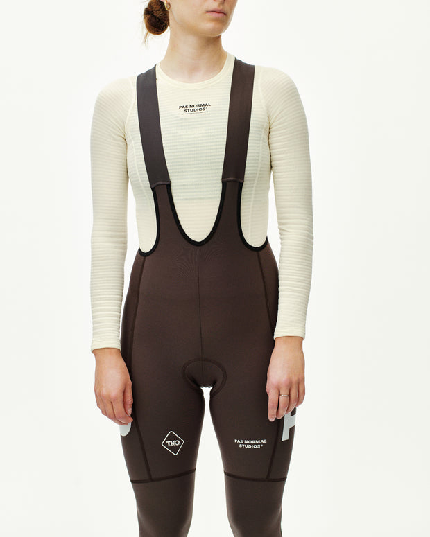 PNS T.K.O. Essential Women's Thermal Long Bibs Dark Purple