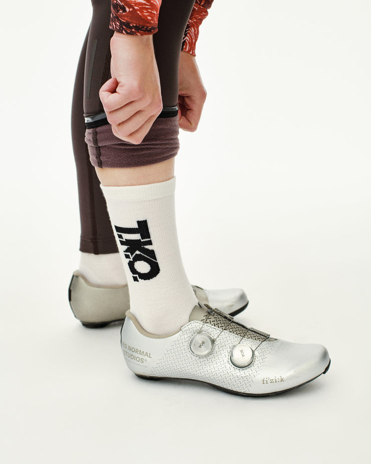 PNS T.K.O. Thermal Wool Socks White