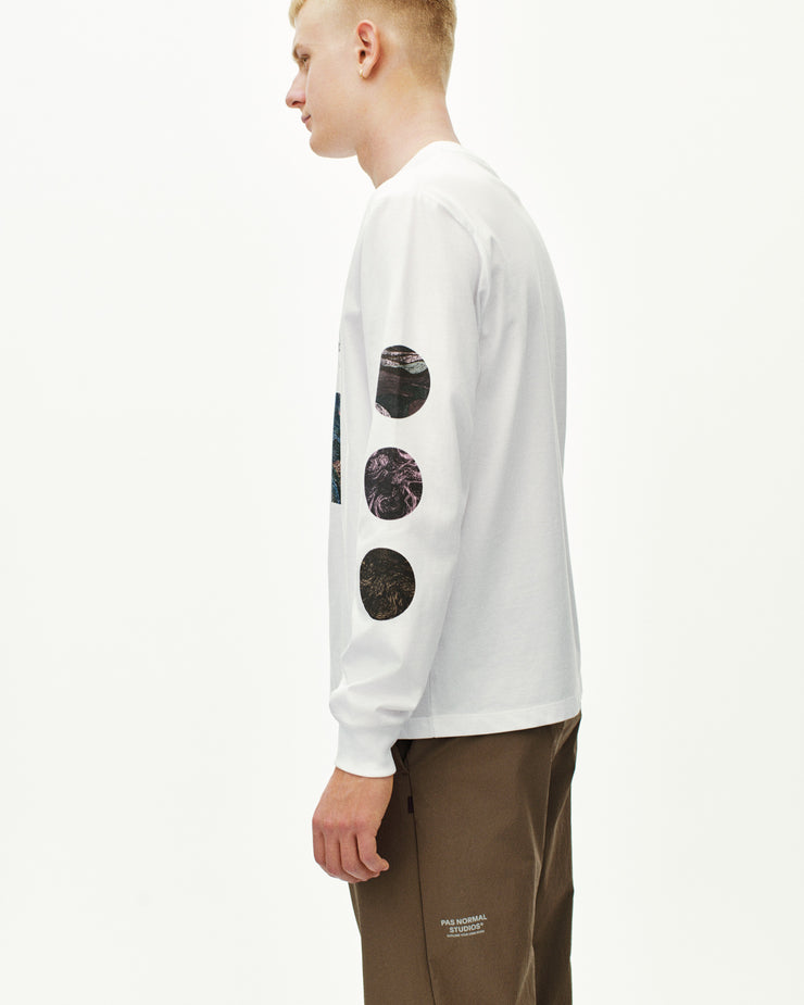 PNS T.K.O. Off-Race Long Sleeve T-Shirt White
